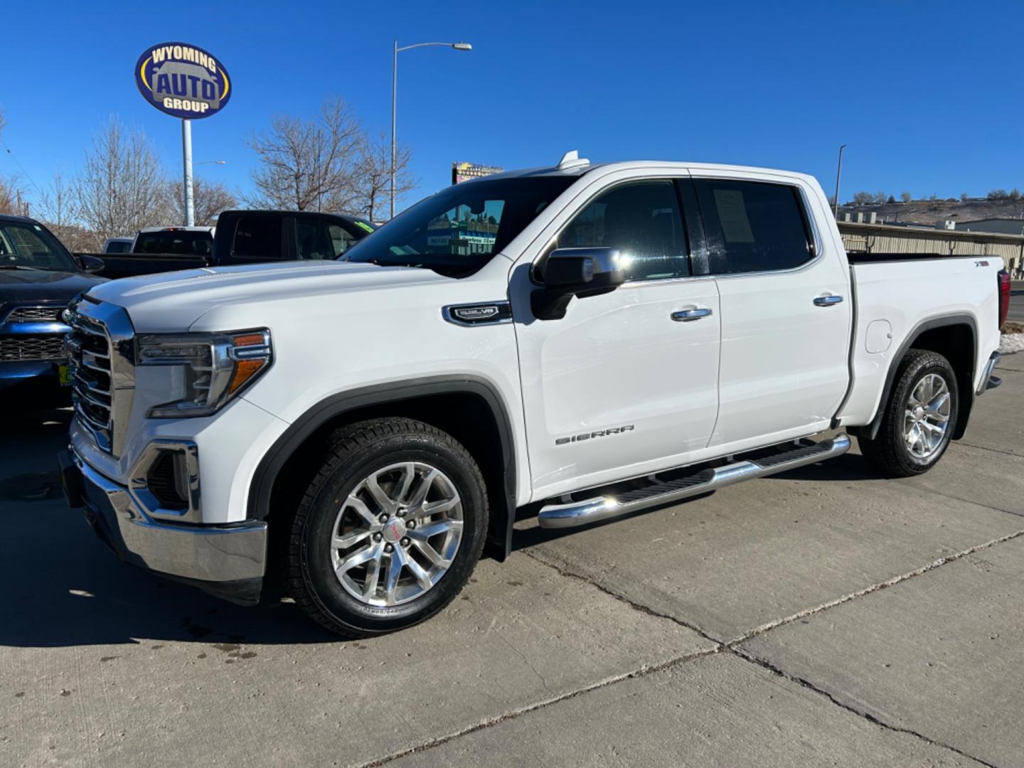 2019 White /Black GMC Sierra 1500 (1GTU9DED8KZ) , located at 3030 CY Ave, Casper, WY, 82604, (307) 265-3830, 42.827816, -106.357483 - Photo#1